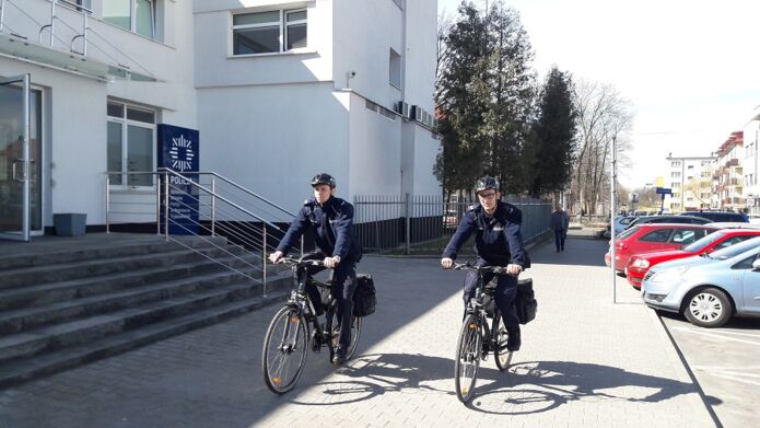 Sezon rowerowy piotrkowskich policjantów rozpoczęty