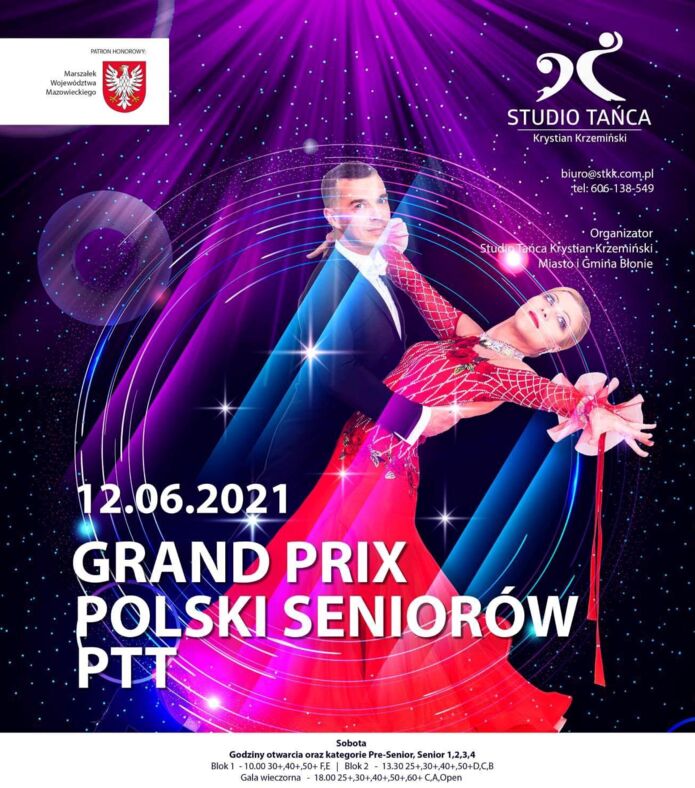 Grand Prix Polski Seniorów Polskiego Towarzystwa Tanecznego w Błoniu