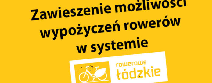 Wojewódzki rower publiczny zawieszony