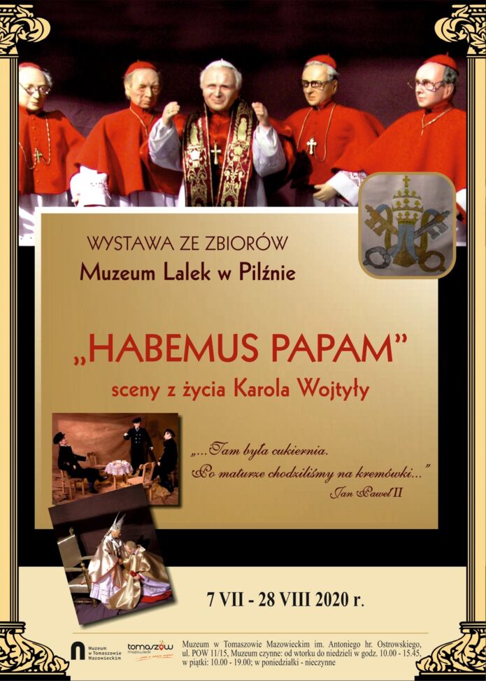 "Habemus Papam" w tomaszowskim muzeum