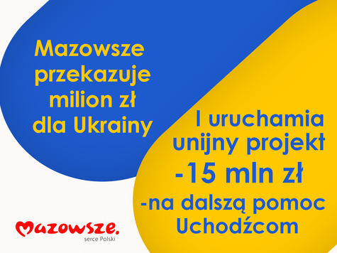 Mazowsze wspiera Ukrainę