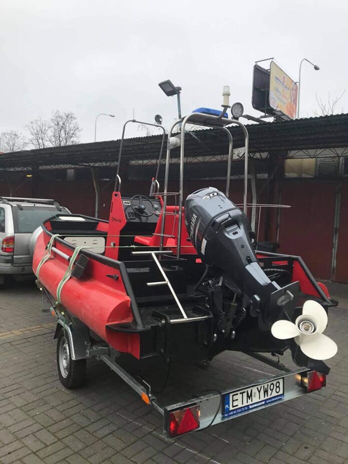 Nowa łódź ratunkowa dla OSP w Smardzewicach
