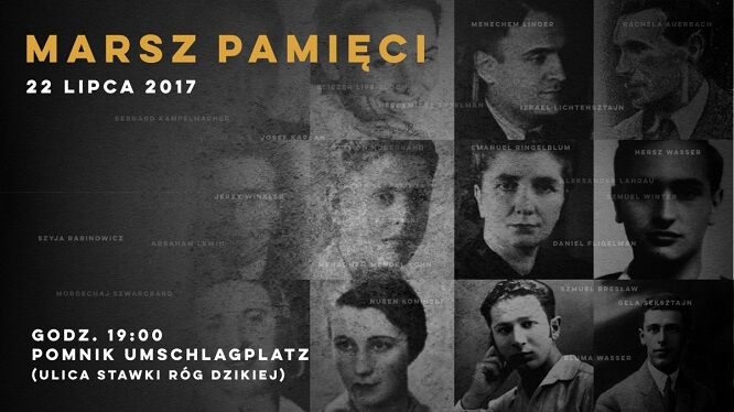 W hołdzie zamordowanym polskim Żydom