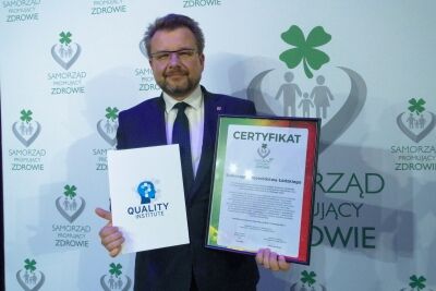Certyfikat „Samorząd Promujący Zdrowie” oraz tytuł Laureata Wyróżnienia „Samorząd Promujący Zdrowie” – Grand Quality trafiły do samorządu województwa łódzkiego