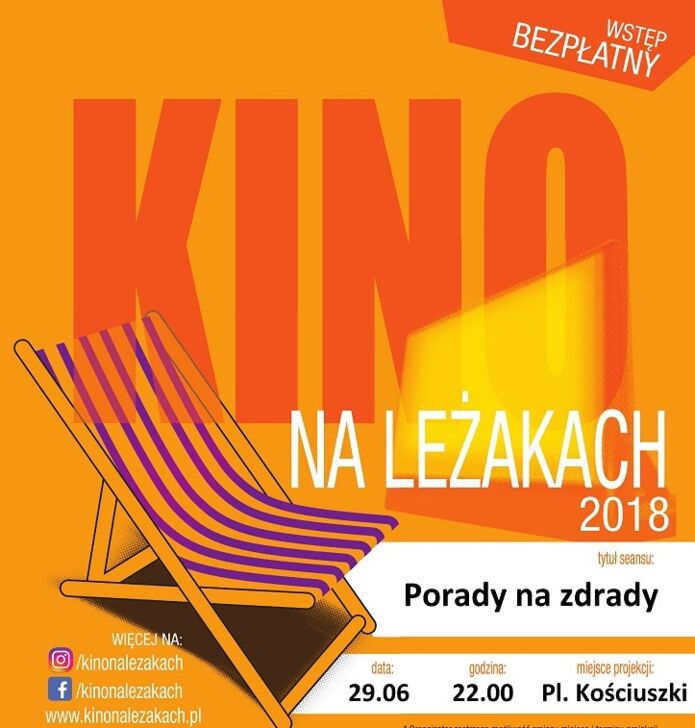 "Kino na leżakach" po raz kolejny w Tomaszowie