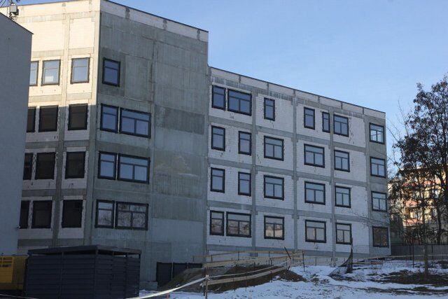 ​Pierwszy etap budowy nowego pawilonu Szpitala MSWiA w Kielcach zakończony