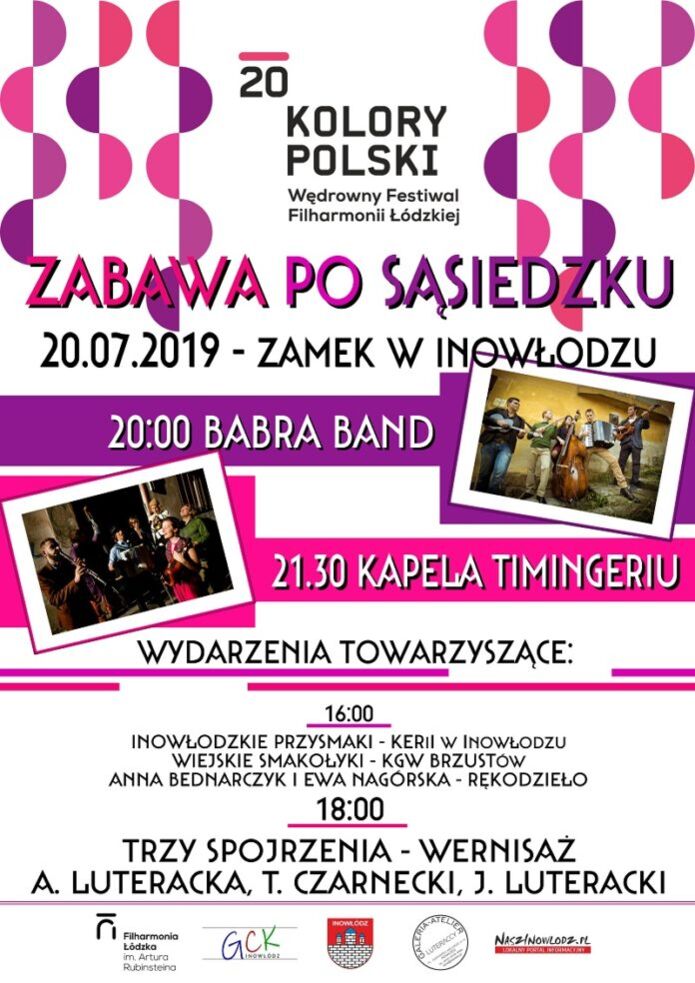 Wędrowny Festiwal Filharmonii Łódzkiej "Kolory Polski" zawita do Inowłodza