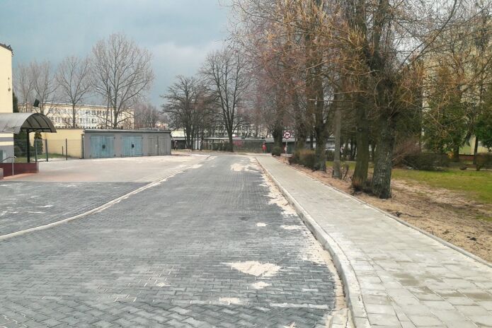 Modernizacja ulicy Technicznej w Tomaszowie dobiega końca