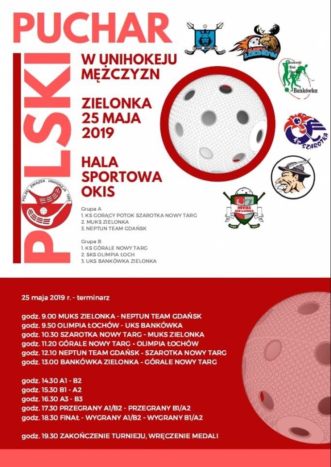 Puchar Polski w unihokeju mężczyzn w Zielonce