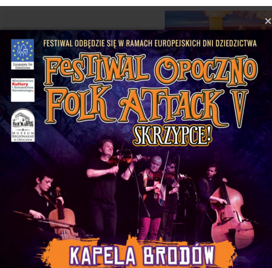 Festiwal Opoczno Folk Attack V – Skrzypce już jutro