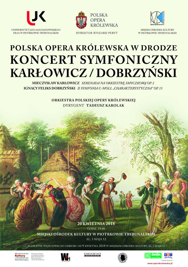 "Koncert Symfoniczny Karłowicz/Dobrzyński"