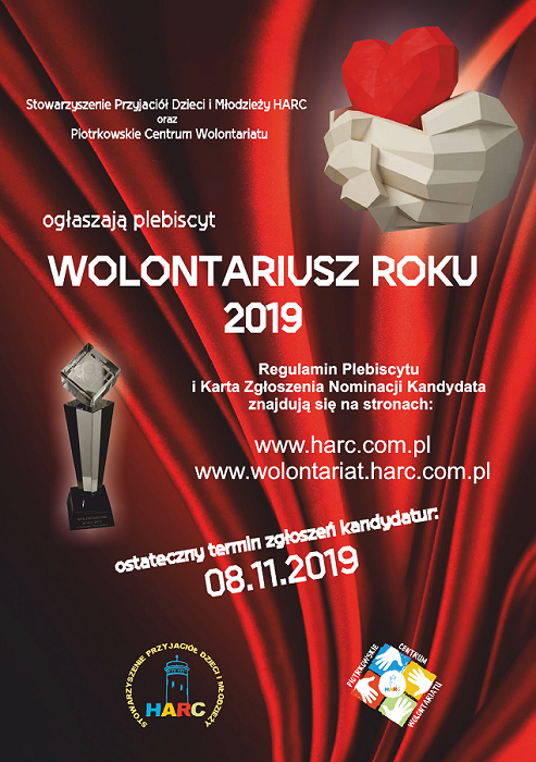 Rusza plebiscyt "Wolontariusz Roku 2019"