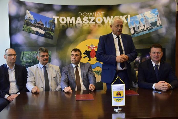 Konferencja prasowa odbyła się w tomaszowskim starostwie