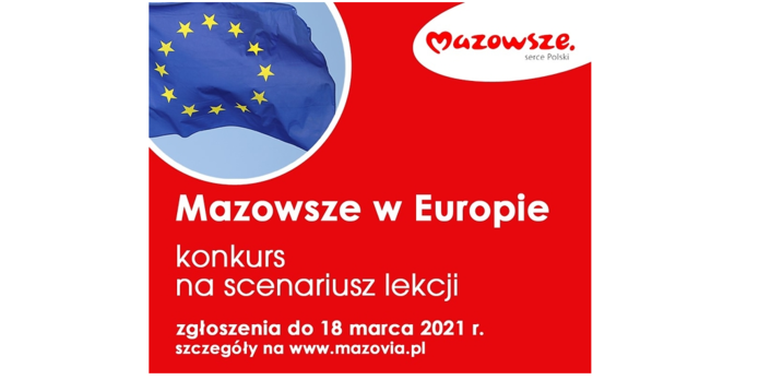 Konkurs dla nauczycieli  „Mazowsze w Europie”