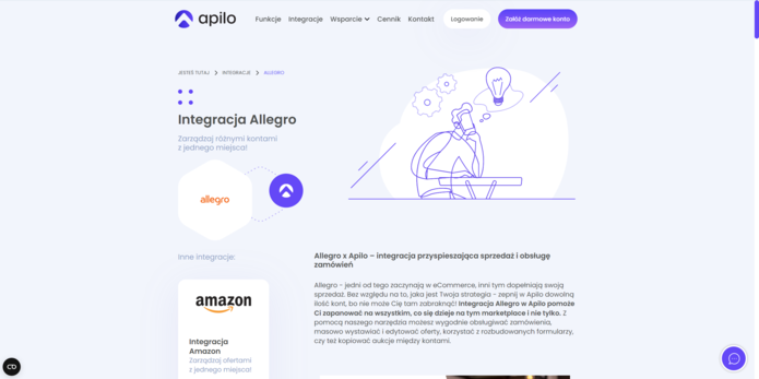 Połączenie e-commerce z Allegro - klucz do efektywnej synchronizacji sprzedaży i zarządzania magazynem | Apilo