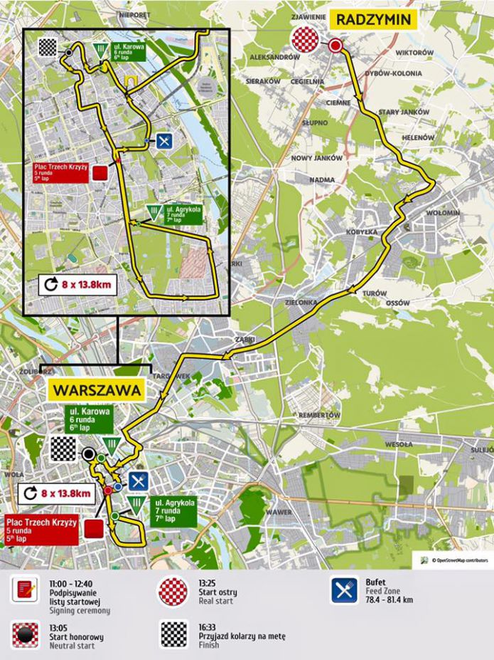 Tour de Pologne przejedzie przez drogi powiatu wołomińskiego