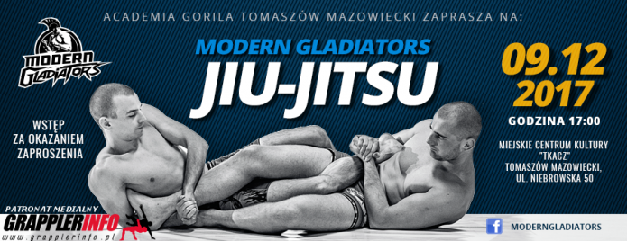 Gala "Modern Gladiators Jiu Jitsu" odbędzie się w Tomaszowie
